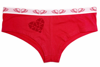 Nigel`s Eco Store Poinsetta Red Pants to Poverty