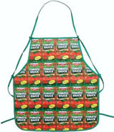 Nigel`s Eco Store Recycled Apron - Tomato Sauce