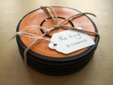 Nigel`s Eco Store Re:Vinyl Coasters - recycled from vinyl records