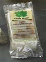 Nigel`s Eco Store Rosemary and Lavender Soap - natural and tonifying