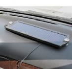 Solar car battery charger 1W