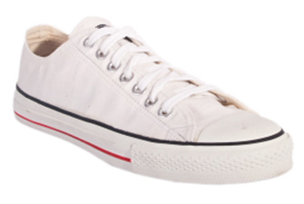 Nigel`s Eco Store White Low Cut Sneakers