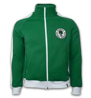 Copa Classics Nigeria 1980s jacket polyester / cotton