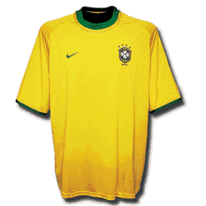 Nike 00-02 Brazil Home shirt