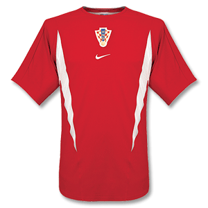 02-03 Croatia Players Training Jersey - red