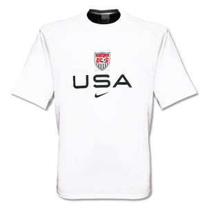 02-03 USA Federation Tee S/S - White