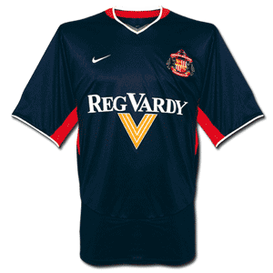 03-04 Sunderland Away shirt