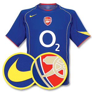 04-05 Arsenal Away Shirt-Code 7 Single Layer