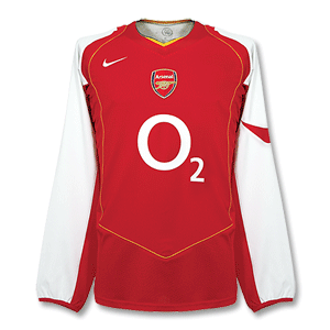 04-05 Arsenal Home L/S shirt