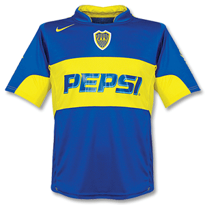 04-05 Boca Juniors Home shirt