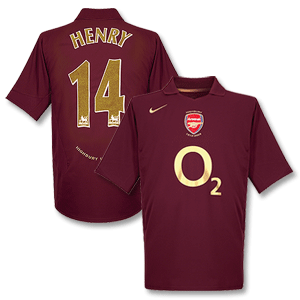 Nike 05-06 Arsenal Home Shirt   No.14 Henry