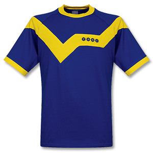 Nike 05-06 Boca Juniors Tee - Blue/Yellow