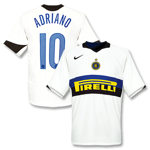 Nike 05-06 Inter Milan Away shirt   No.10 Adriano