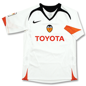 Nike 05-06 Valencia Home shirt - Boys