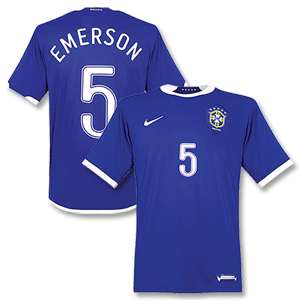 06-07 Brasil Away Shirt   Emerson 5