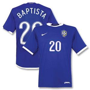 Nike 06-07 Brasil Away Shirt   No.20 Baptista