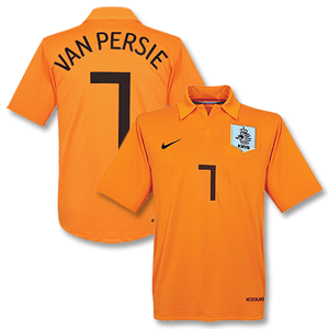 06-07 Holland Home Shirt + Van Persie 7