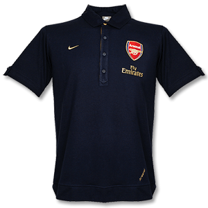 Nike 07-08 Arsenal Polo Shirt - Navy