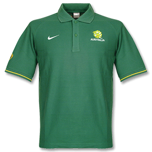 Nike 07-08 Australia Polo Shirt - Green
