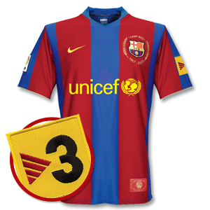 07-08 Barcelona Nou Camp 50 Home shirt