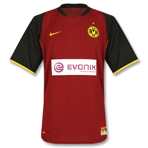 Nike 07-08 Borussia Dortmund Away Shirt - Sponsored