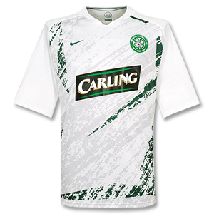 07-08 Celtic S/S Pre Match Top - White