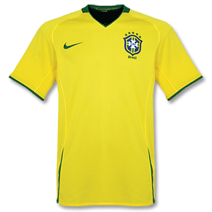 Nike 07-09 Brasil Home Shirt - Boys