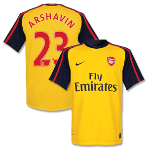 Nike 08-09 Arsenal Away Shirt   Arshavin 23