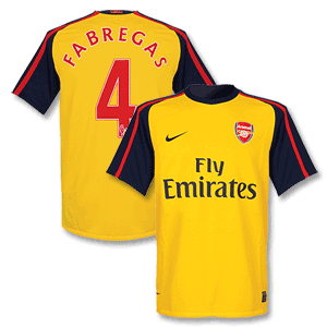 Nike 08-09 Arsenal Away Shirt   Fabregas 4