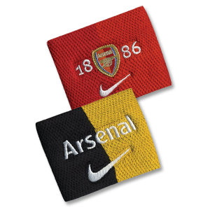 Nike 08-09 Arsenal Wristband Red/Yellow