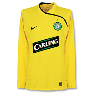 Nike 08-09 Celtic Goalie Shirt Yellow