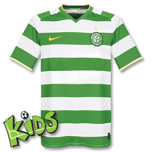Nike 08-09 Celtic Home Shirt - Boys - No Sponsor