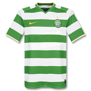 Nike 08-09 Celtic Home Shirt - No Sponsor (Euro Edition)