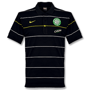 Nike 08-09 Celtic Travel Polo Shirt black