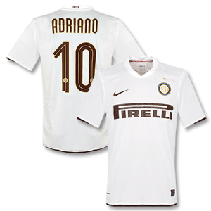 Nike 08-09 Inter Milan Away Shirt   Adriano 10