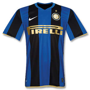 Nike 08-09 Inter Milan Home Players Shirt