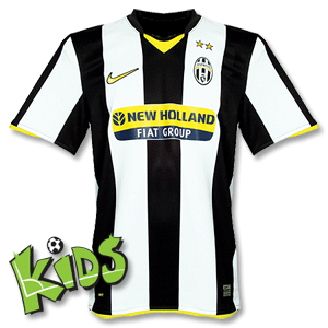 08-09 Juventus Home Shirt - Boys