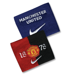 Nike 08-09 Man Utd Wristband Red/Blue