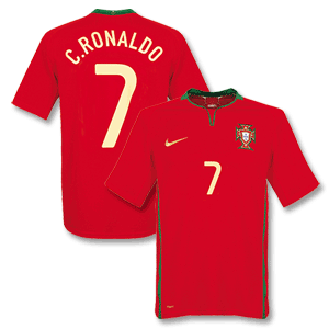 Nike 08-09 Portugal Home Shirt   C. Ronaldo 7