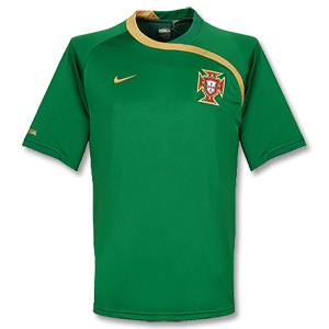 Nike 08-09 Portugal Training Top - Green/Gold