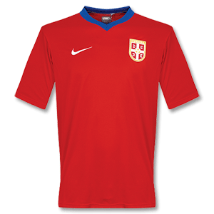Nike 08-09 Serbia Home Kick Off Shirt