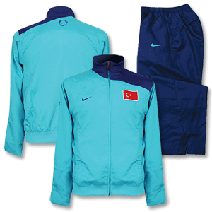 Nike 08-09 Turkey Woven Warmup Adjustable Suit - Navy/Sky Blue