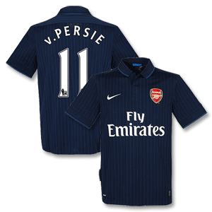 09-10 Arsenal Away Shirt + v.Persie 11