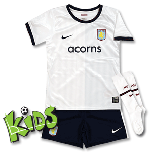 Nike 09-10 Aston Villa Away Little Boys Kit