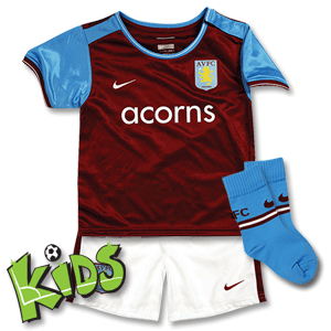 09-10 Aston Villa Home Infant Kit