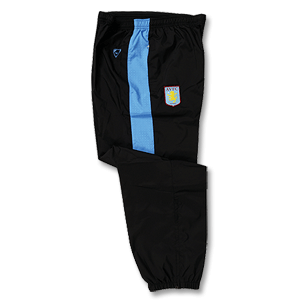 Nike 09-10 Aston Villa Woven Warm Up Pants - Black