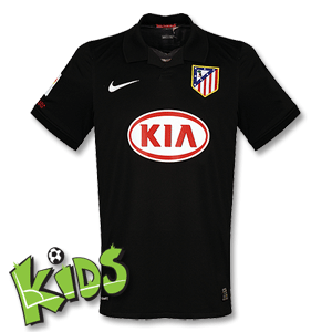 Nike 09-10 Atletico Madrid Away Shirt - Boys