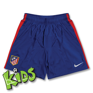 Nike 09-10 Atletico Madrid Home Shorts - Boys