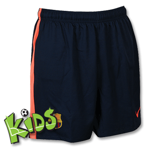 Nike 09-10 Barcelona Away Shorts - Boys