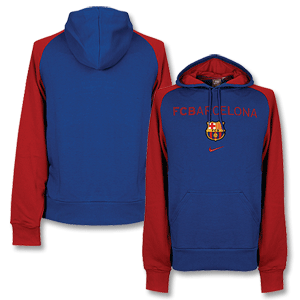 09-10 Barcelona Graphic Cover Up Hoody - Royal